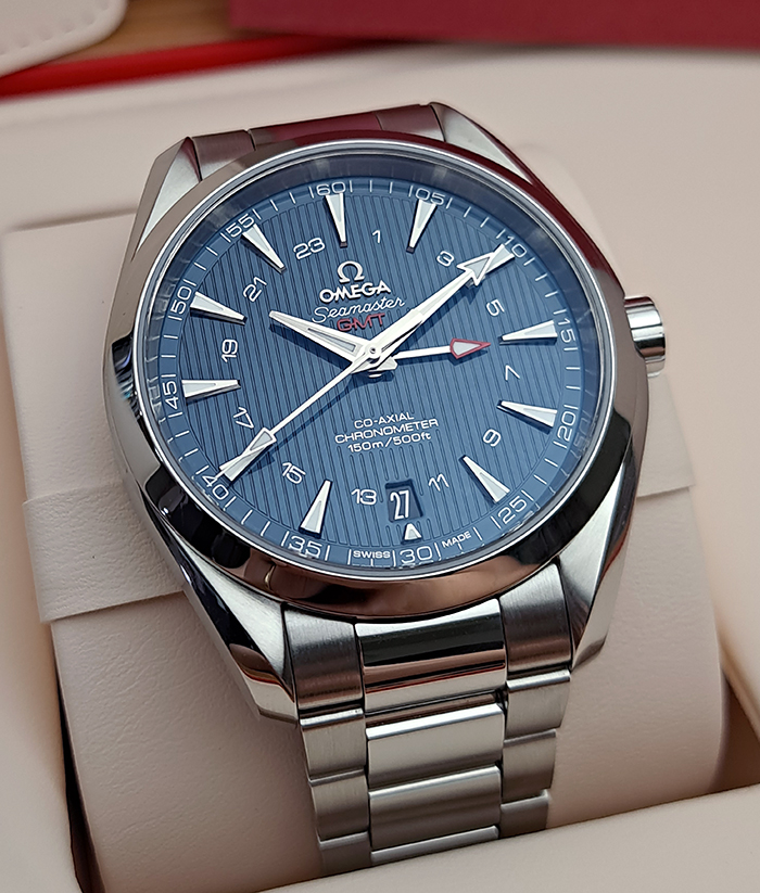 Omega Seamaster Aqua Terra 150M Co-Axial GMT Wristwatch Ref. 231.10.43.22.03.001